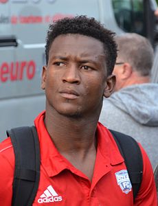 SM Caen vs UNFP, 30 juillet 2016 - Abdoulaye Cissé 2.jpg