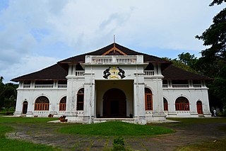 Shakthan Thampuran Palace Building in City of Thrissur, India