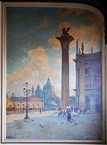 Another supplemental panel depicting St. Mark's Square and the Doge's Palace in Venice Salle des Fresques - Gare de Lyon - Paris - Venice - Right Panel.jpg