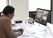 Salome Zourabichvili and Armen Sarkissian on Video Conference.jpg