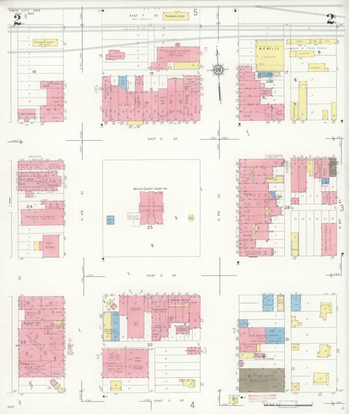 File:Sanborn Fire Insurance Map from David City, Butler County, Nebraska, 1935, Plate 0002.tiff