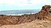 Canyon eroded out of sand dune, forming the northern part of the Hokianga Heads