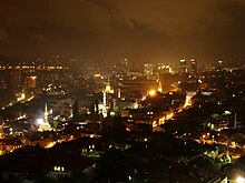 Sarajevo at Night.JPG