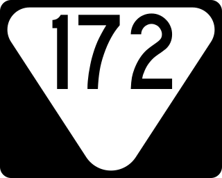 <span class="mw-page-title-main">Tennessee State Route 172</span> State highway in Greene County, Tennessee