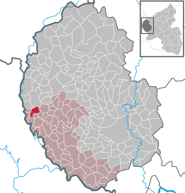 Kaart van Sevenig bei Neuerburg