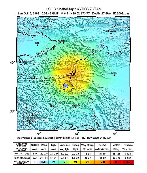 File:Shakemap, 2008 Kyrgyzstan earthquake.jpg