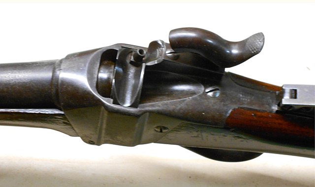 Sharps Model 1852, breech