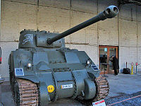 Sherman VC (Sherman Firefly) с английским 17-фунтовым орудием.