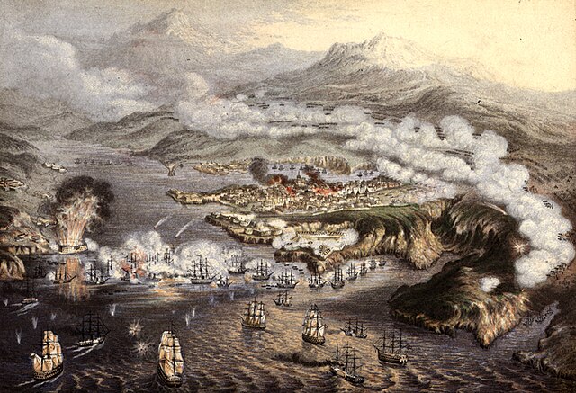 The 11-month siege of Sevastopol during the Crimean War