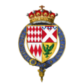 Sir William FitzWilliam, 1st Earl of Southampton, KG (simplified arms)