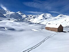 Simplonpass Winter 2023-2024 1.3 Meter Schnee