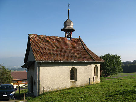 Sins Andreaskapelle Holderstock aussen