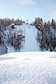 English: Skuibakken, a skijump in Bærum Norsk bokmål: Skuibakken