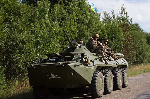Ukrainian BTR-80
