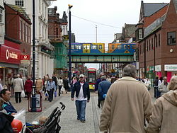 South Shields high street and metro station 01.jpg