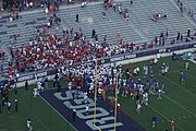 Southern Methodist celebrating