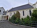 Exterior of St. Dominics Priory Chapel, Dunedin. March 2023