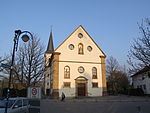 St. Lambertus (Mingolsheim) von Westen