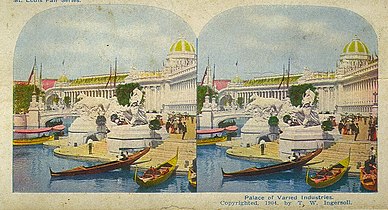 Palace of Varied Industries, St. Louis World's Fair
