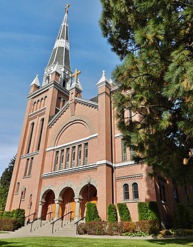 A Saint-Thomas de Coeur d'Alene-templom cikk illusztráló képe