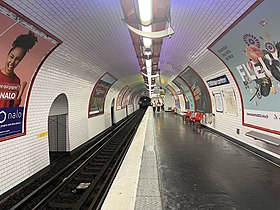 Demi-station en direction de Gare de l'Est.