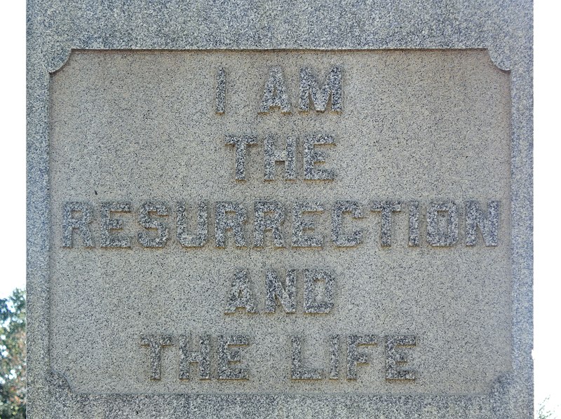 I am the resurrection and the life