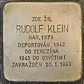 Stolperstein für Rudolf Klein (Horaždovice).jpg