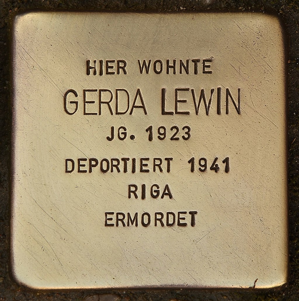Stolperstein für Gerda Lewin (Bad Freienwalde (Oder)).jpg