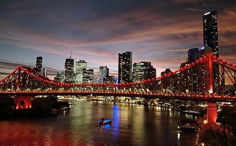 File:Story Bridge Brisbane RED.jpg