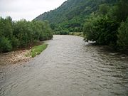 The Strei River in Ohaba de sub Piatră