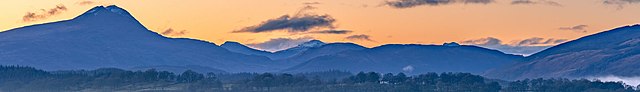 Sunset in Loch Lomond and The Trossachs National Park