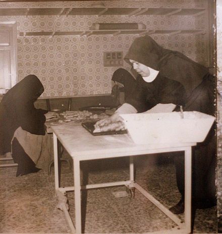 Benedictine Sisters of Caltanissetta producing the crocette