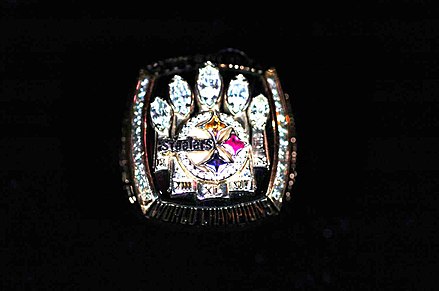 The Steelers Super Bowl XL ring