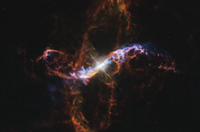 Aufnahme des Sterns durch das Hubble-Weltraumteleskop