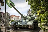 T-55 tank in Valpovo, Croatia