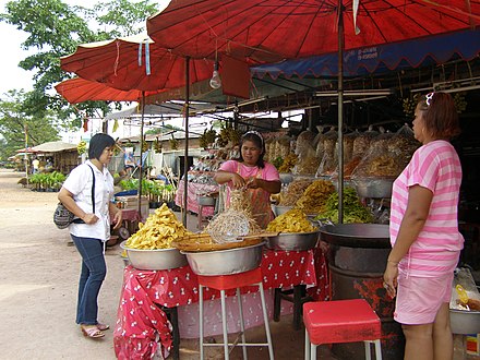 Banana market