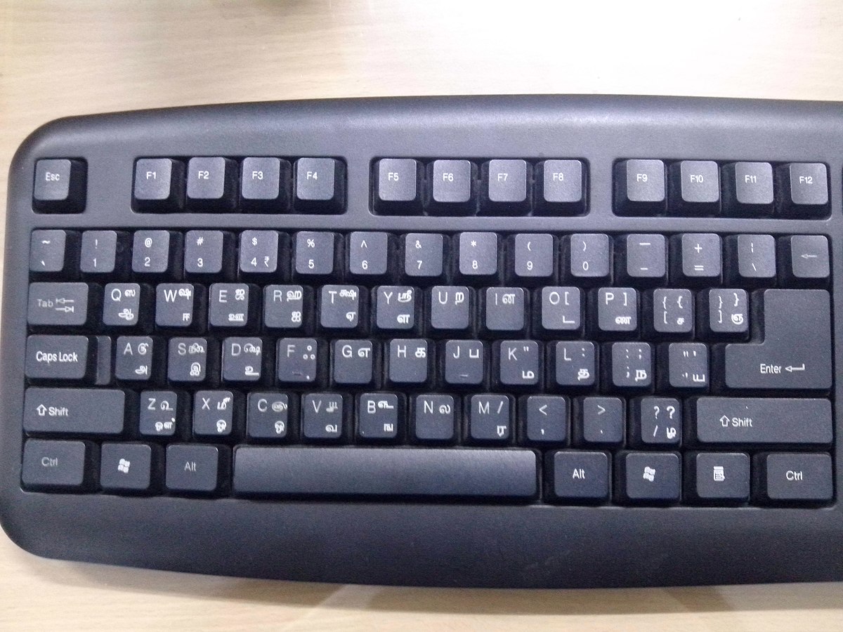 Kannada Typing Keyboard Chart