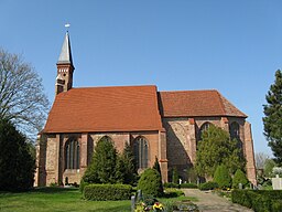 Klosterkyrkan i Tempzin.