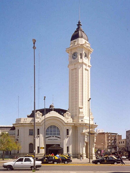 Former Ferrocarril Provincial de Santa Fe terminus, currently a bus terminus