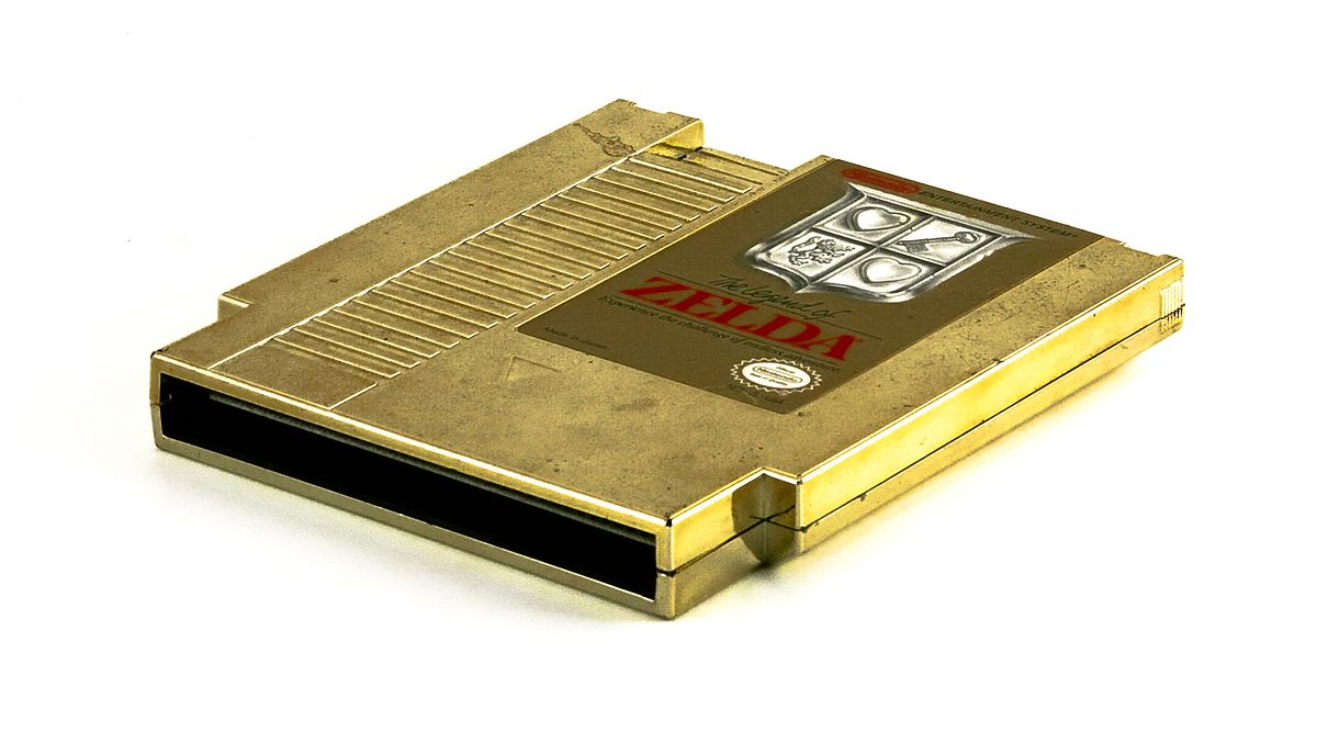 nes legend of zelda gold cartridge value