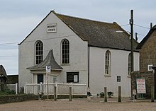 The West Bay Methodist Chapel in 2008. The Methodist Chapel, West Bay - geograph.org.uk - 1086489.jpg