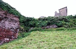 The ruins of Red Bay Castle - geograph.org.uk - 3727864.jpg