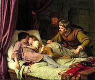 L'assassinat dels fills d'Eduard IV de Theodor Hildebrandt (1835)