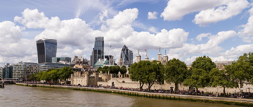 Tower and city of London