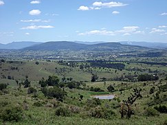 One of the principal filming locations, Boonah, Queensland Township of Boonah from Allandale, Queensland 2.jpg