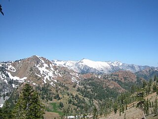 Trinity Alps Mountain range in Siskiyou and Trinity Counties