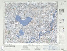 Map including Hefei (labeled as HO-FEI (LUCHOW) (walled) 合肥) (AMS, 1952)