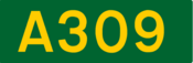 A309-kilpi