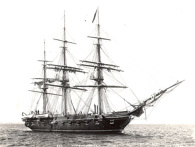 USS Portsmouth in 1896.