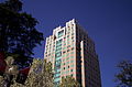 Park Tower viewed from Cesar E. Chavez Plaza